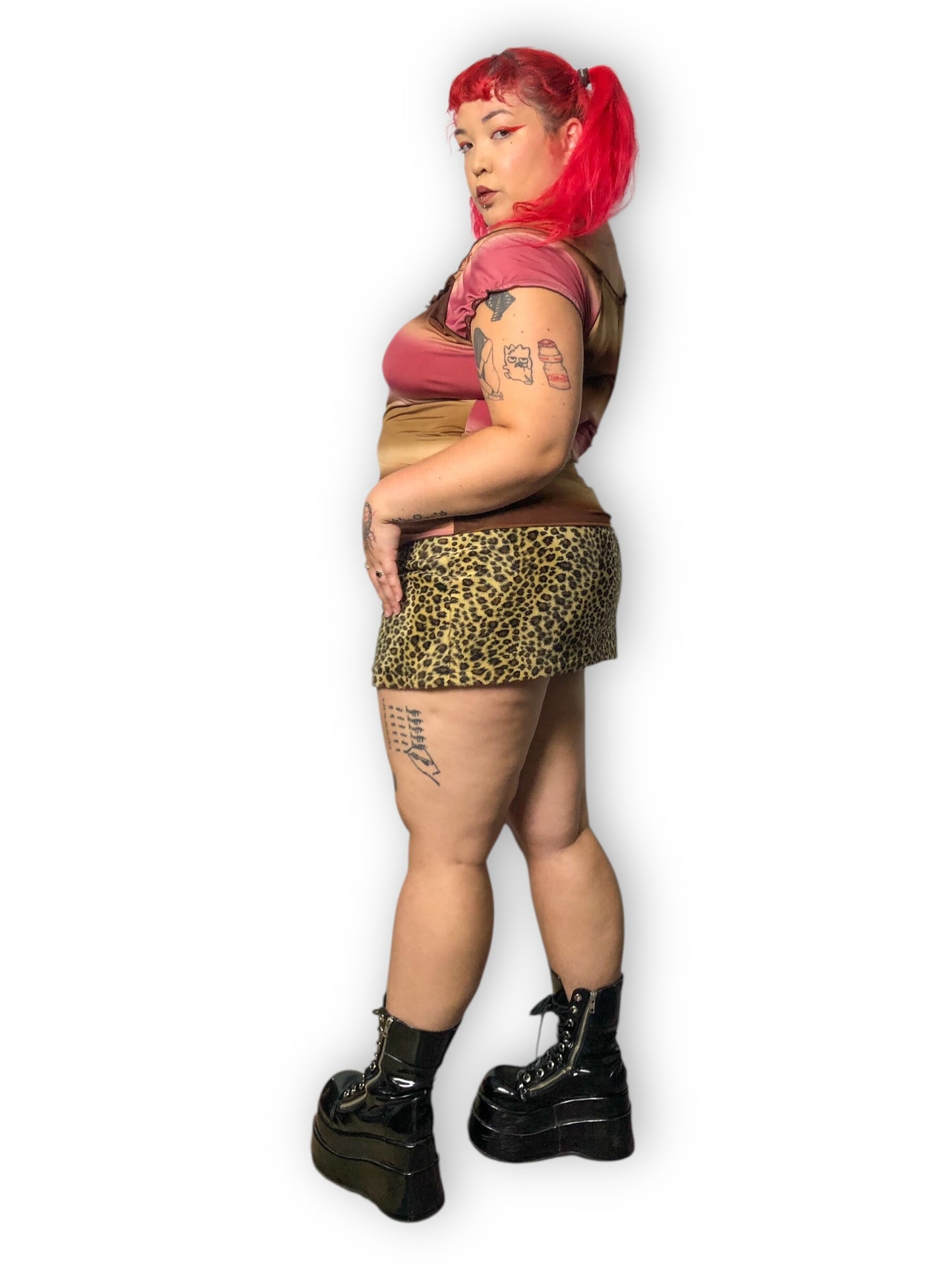 90’s Talent Ombré Striped Top (2X)