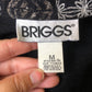 90’s Briggs Gray Patterned Blouse (M)