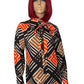 70’s Lady Arrow Retro Geometric Patterned Blouse (L)