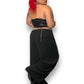 90’s Alex Evenings Black Mesh Layered Pants (3X)
