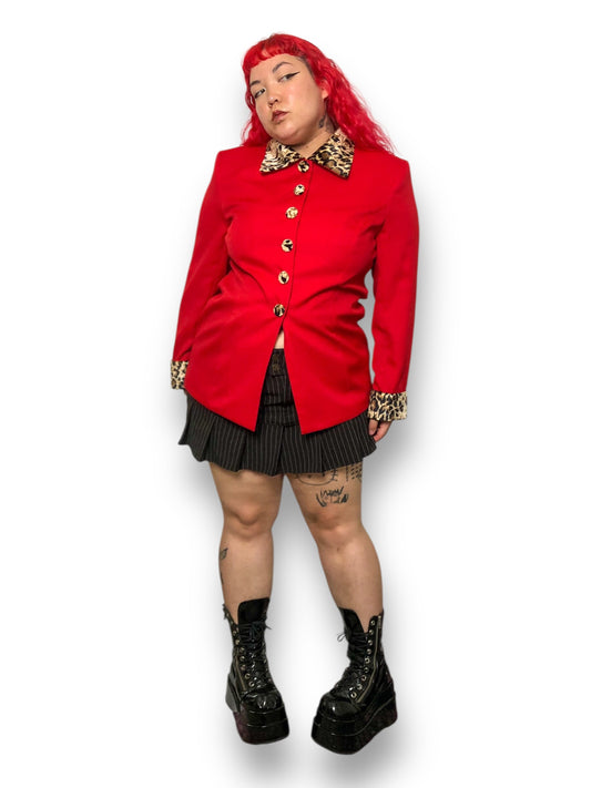 80’s Executive Collection Retro Red Blazer (XL/2X)