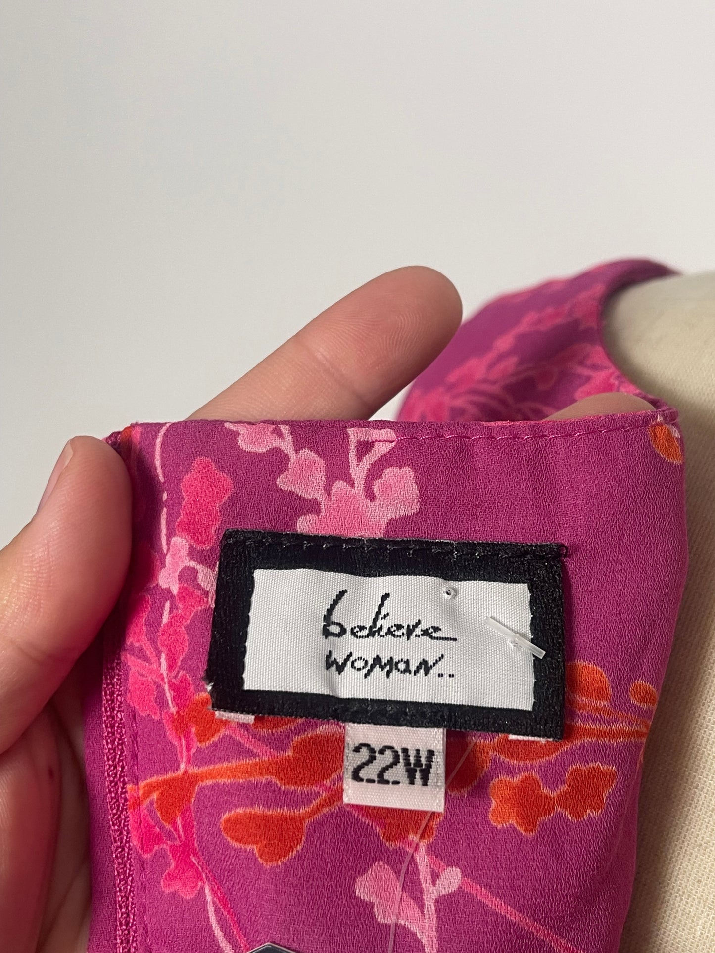 Y2K Floral Print Dress (1X)