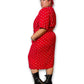 80’s Polka Dot Secretary Dress (2X/3X)