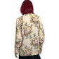 80’s Karen Kane Cream Floral Print Blazer (M)