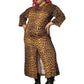 70’s Tiffany Loungewear Leopard Print Maxi Dress (L/XL)