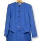 70’s Henry-Lee for Johnny Appleseed’s Cerulean Blue Skirt Suit (XL)