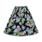 Y2K Retro Floral Pleated Skirt (M/L)