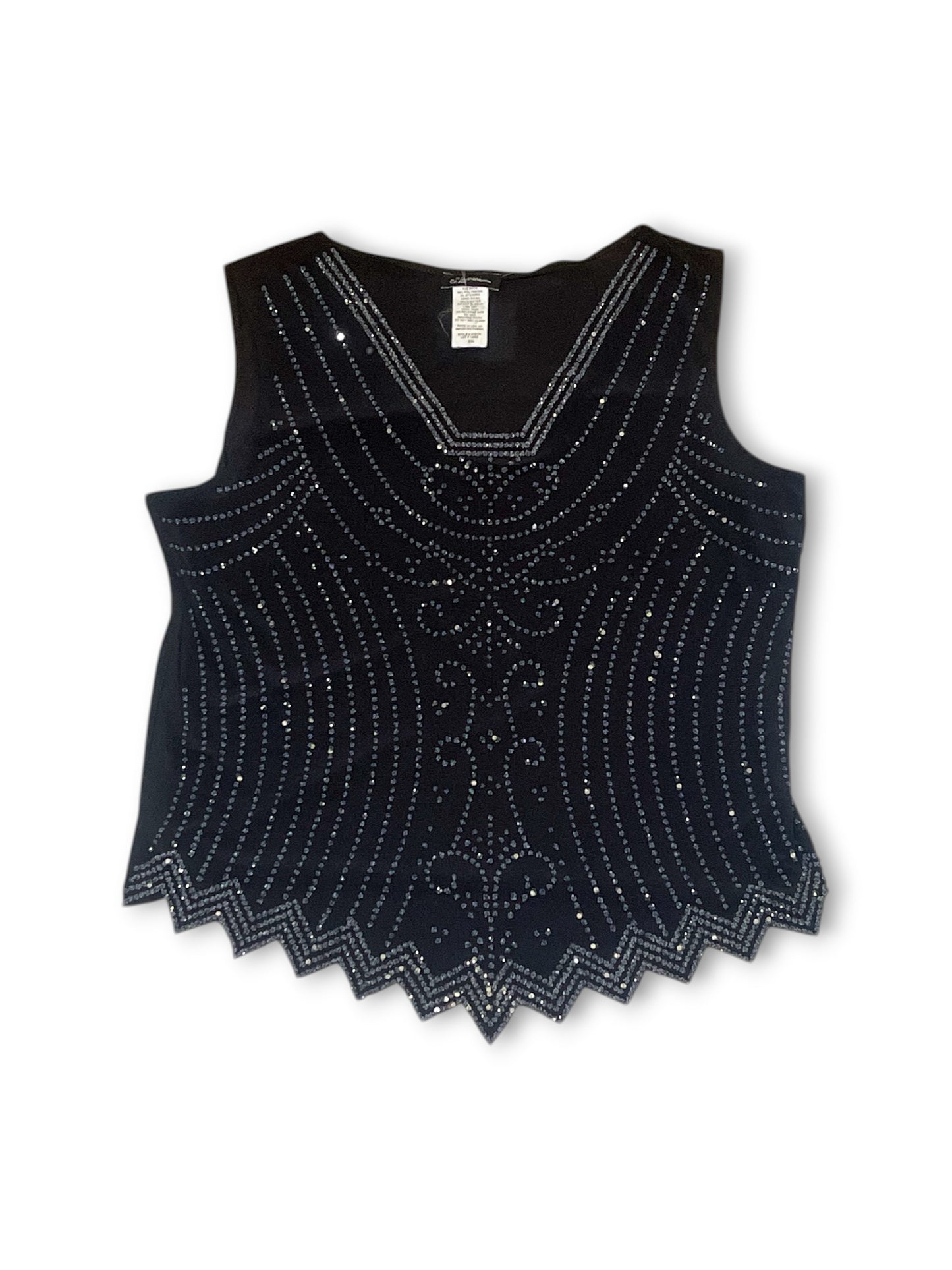 90’s/Y2K Whimsygoth Beaded Tank Top (2X)