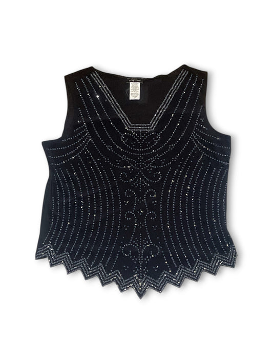 90’s/Y2K Whimsygoth Beaded Tank Top (2X)