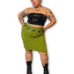 Y2K Lime Green Skirt (2X/3X)