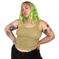 90’s Creazioni Effeci Gold Knit Tank Top (L)