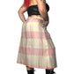 70’s Impressions II Pink and White Plaid Skirt (2X/3X)