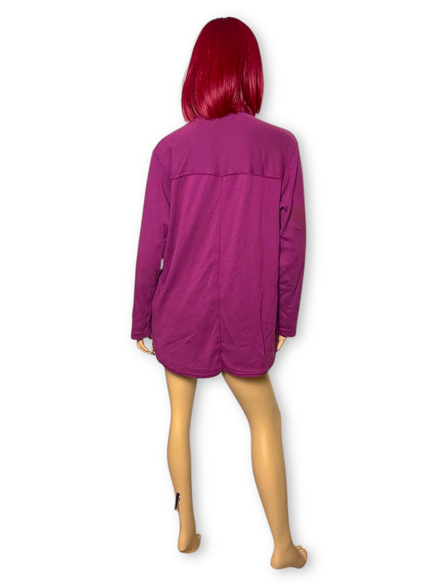 80’s/90’s Russ Berens Plum Button Down Shirt (M)