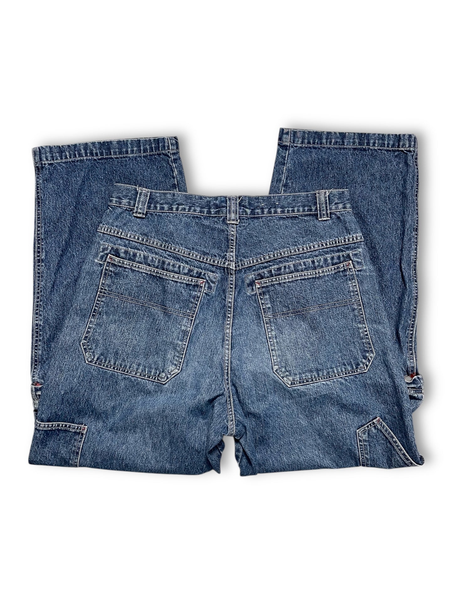 Y2K No Boundaries Denim Cargo Jeans (L/XL)