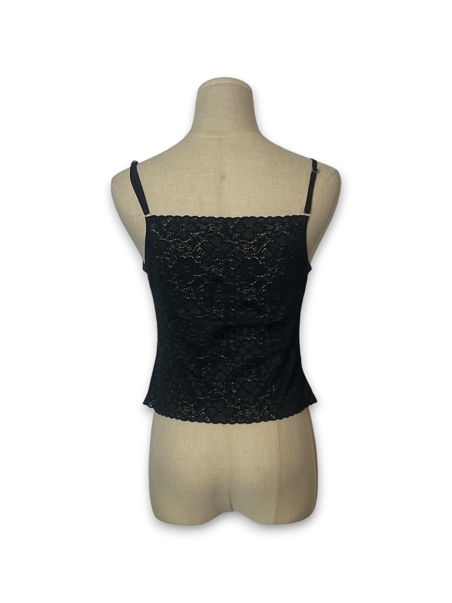 90’s/Y2K Lace Tank Top (M)