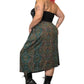 90’s Brownstone Woman Green Paisley Print Skirt (2X)