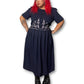 80’s/90’s Cottage Grunge Maxi Dress (2X/3X)