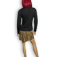 90’s Designers Studios Originals Suede Knit Sweater (S)
