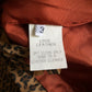 80’s/90’s Leopard Print Leather Skirt (S/M)