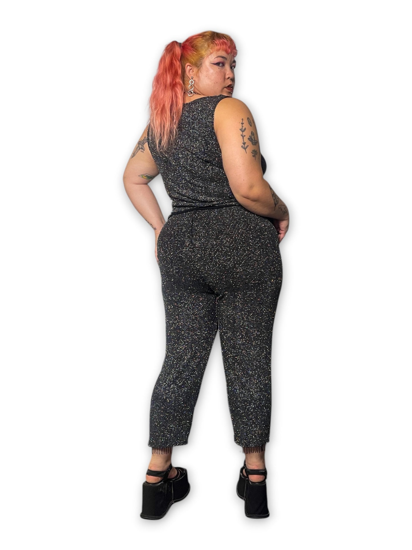 90’s Goth Glam 2-Piece Set (XL/1X)