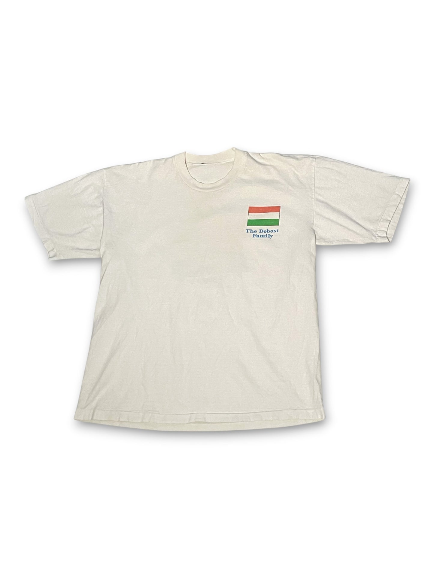 Vintage Hungary White Tee (M/L)