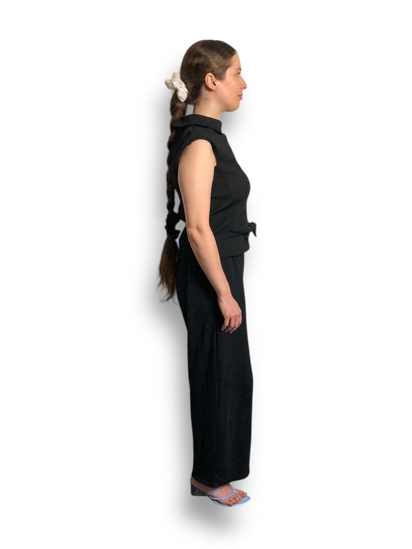 60’s/70’s Catalina Black Retro Top (M)