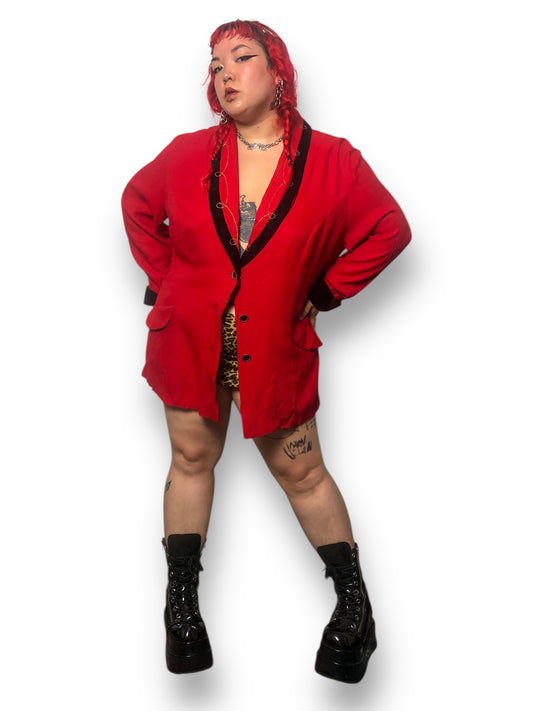 80’s/90’s Addiction Red Retro Blazer (3X)