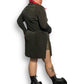 90’s Ronni Nicole II by Ouida Olive Green Slinky Cardigan (L/XL)