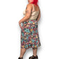 Y2K Jaclyn Smith Colorful Floral Skirt (L/XL/2X)