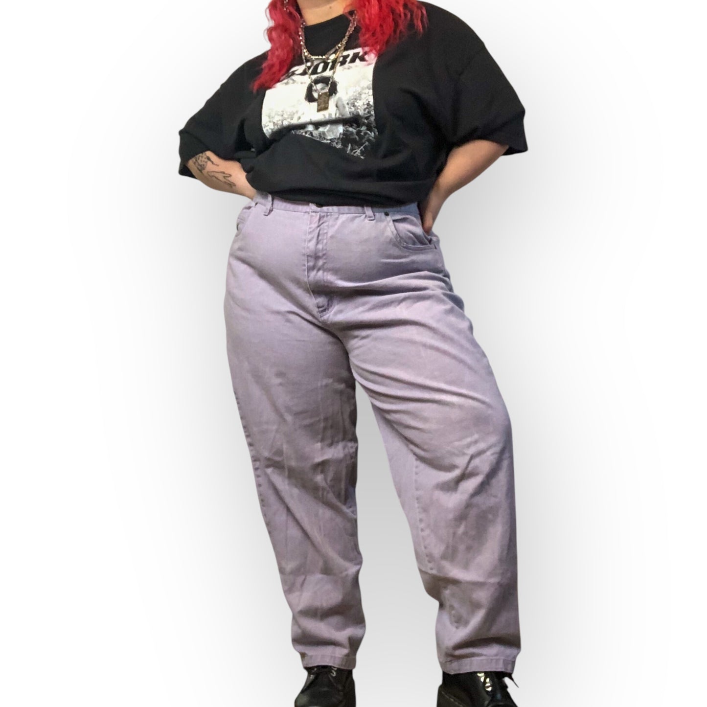 90’s/Y2K Forenza Lavender Jeans (2X/3X)