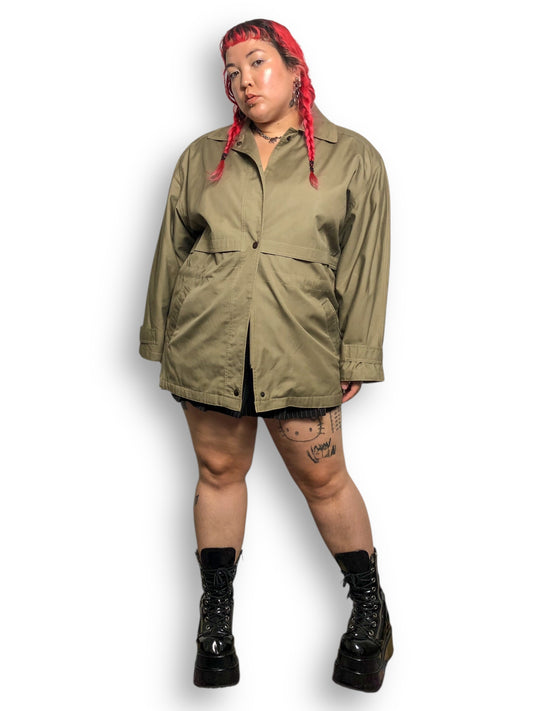 80’s/90’s Woman’s World by Utex Khaki Jacket (2X/3X)