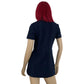 70’s Butte Knit Navy Blue Retro Mini Dress (S)