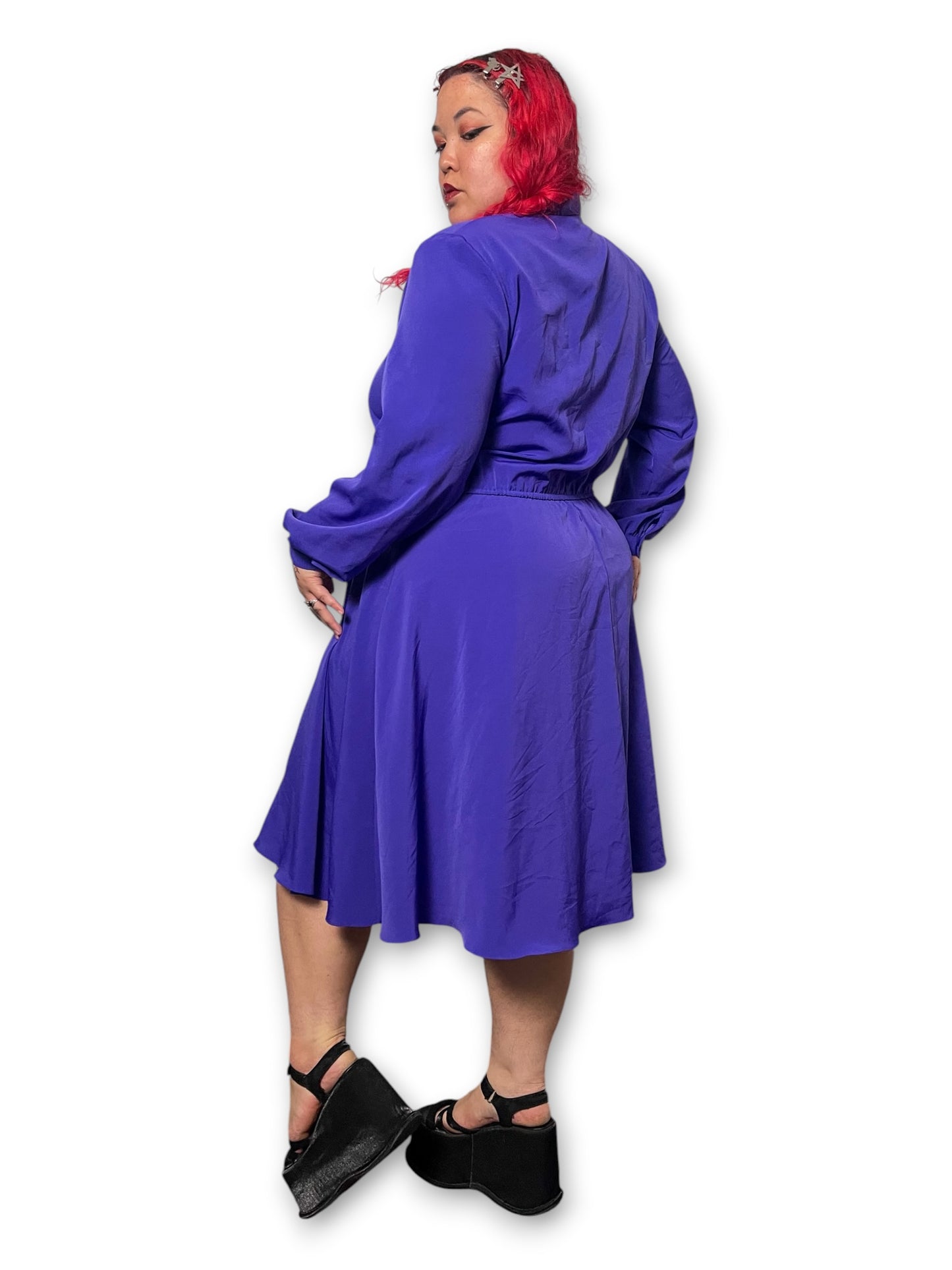 80’s Retro Shirt Dress (1X)