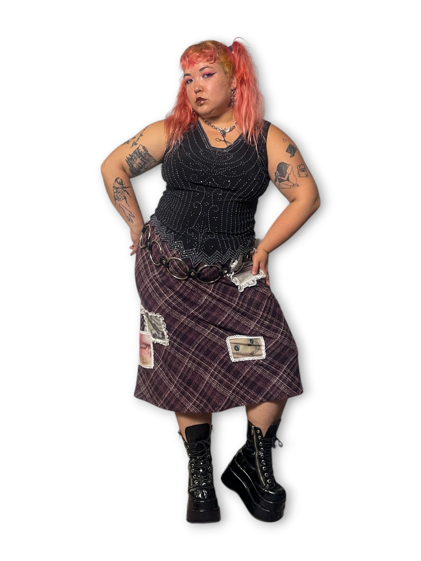 90’s/Y2K Whimsygoth Beaded Tank Top (2X)
