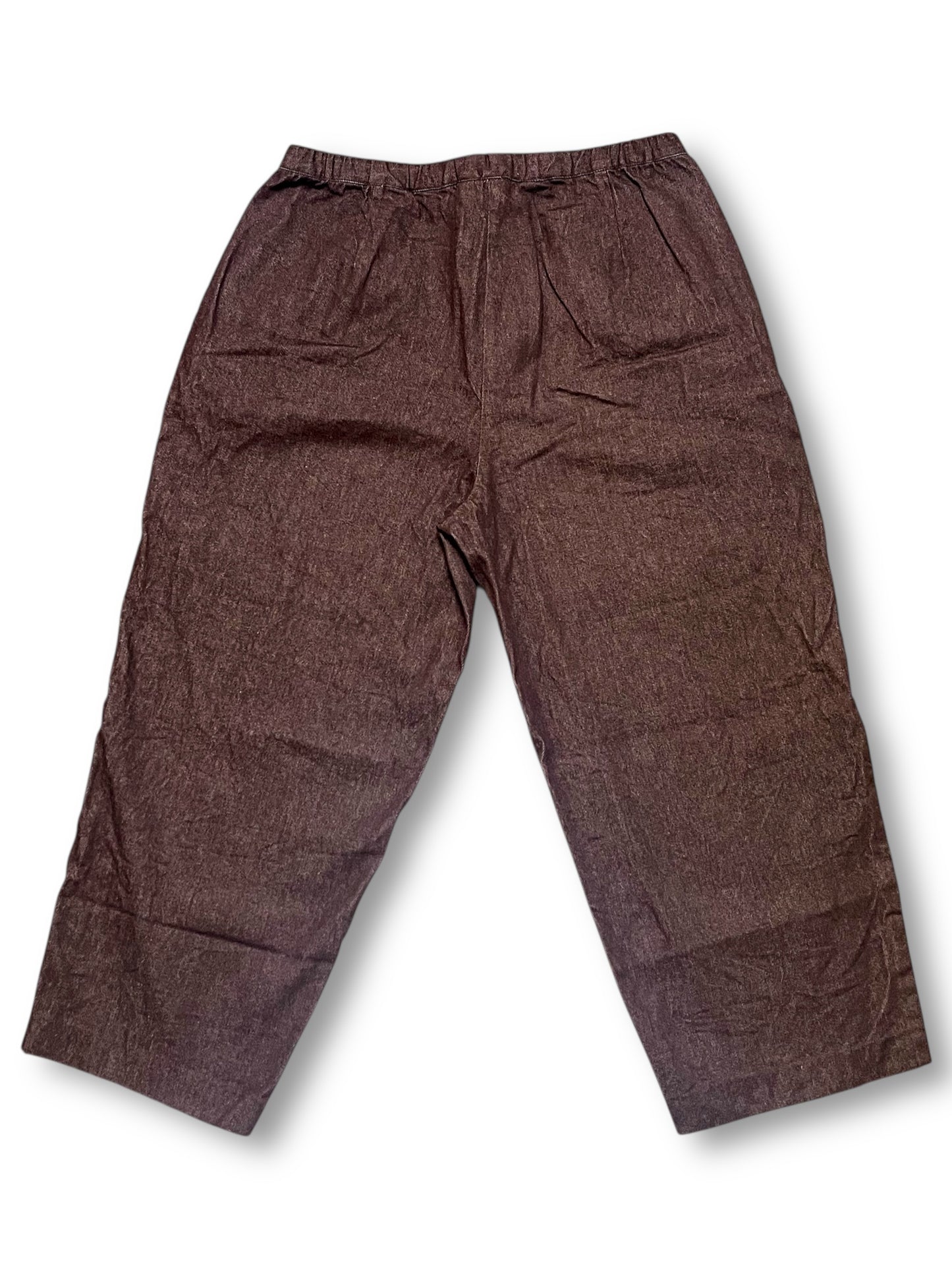 90’s/Y2K Terry Lewis Brown Denim Pants (L)