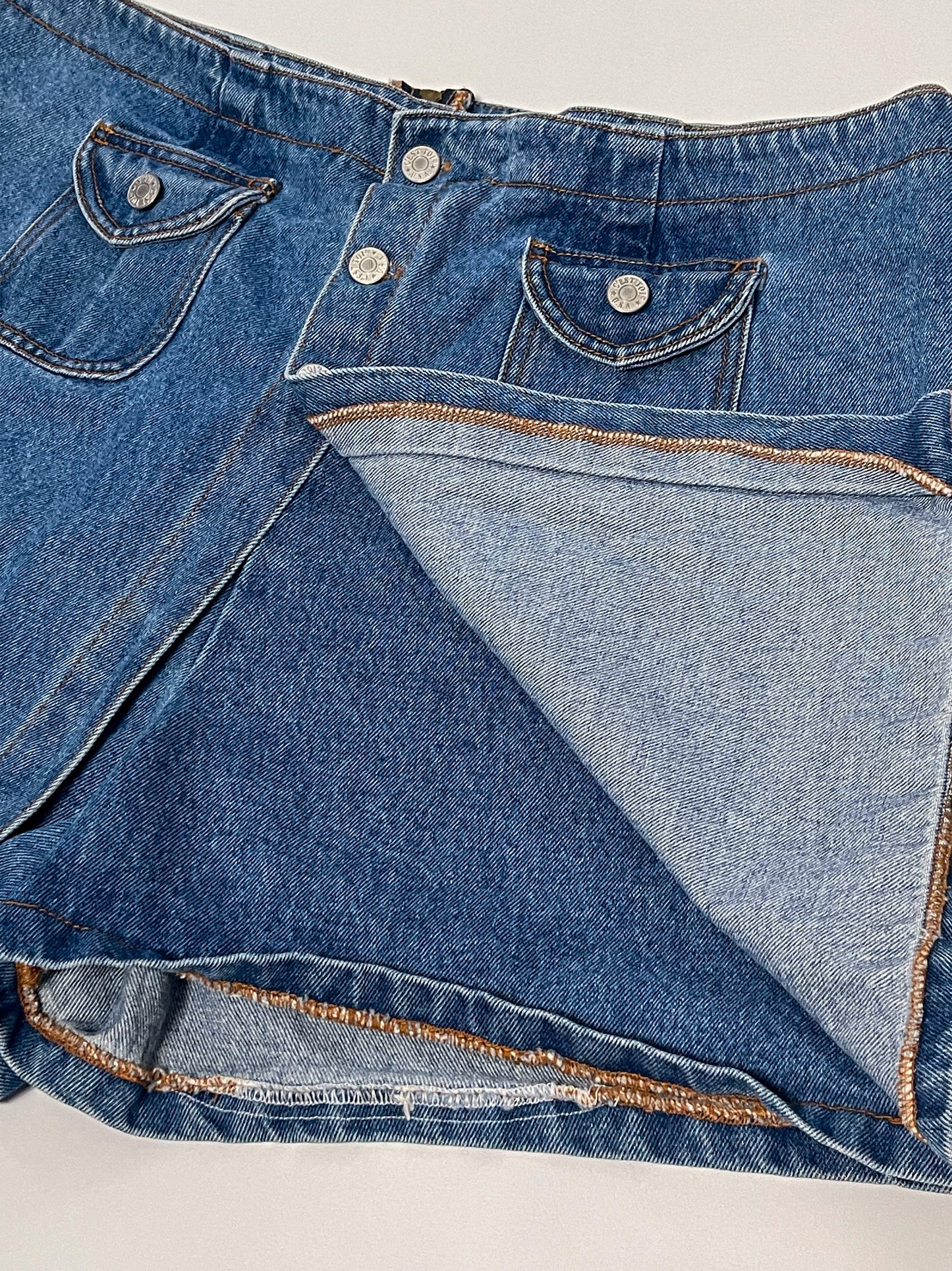 90’s Denim Skort (1X)