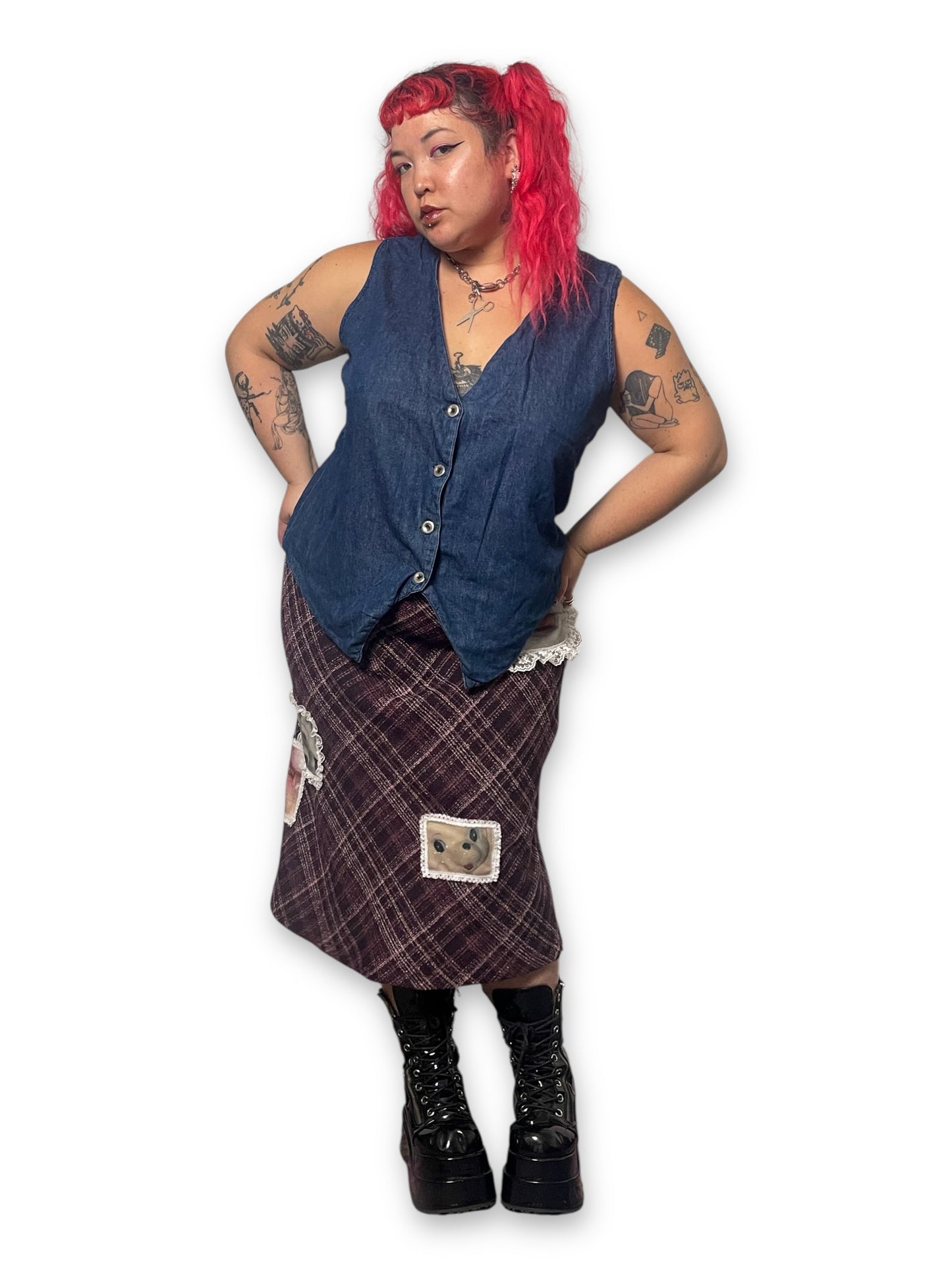 Reversible Denim Vest (2X)