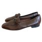 90's Fresco by Pierre Brown Leather Loafers (10)